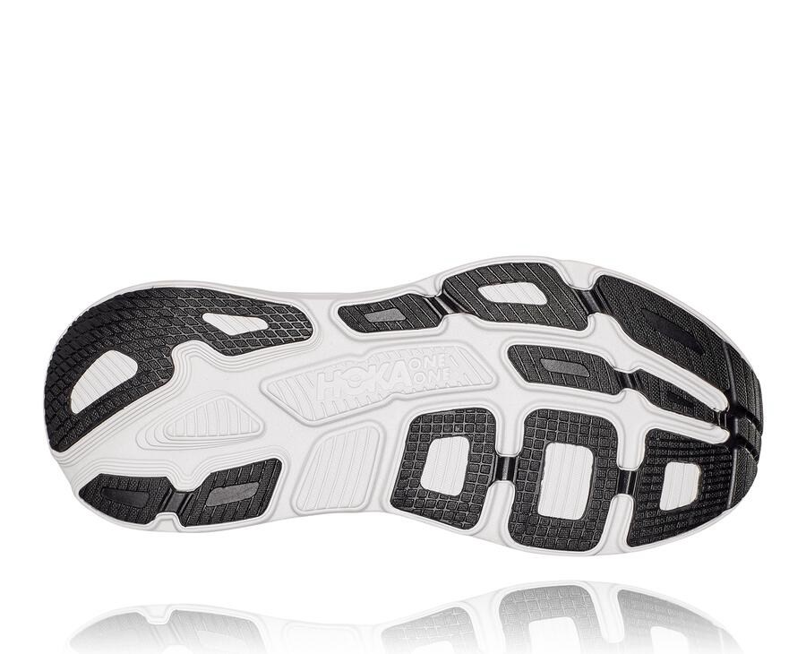 Hoka One One Mens Running Shoes - Bondi 7 - Grey - XAJV48375